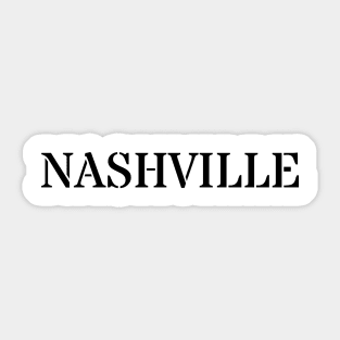 Nashville Sticker